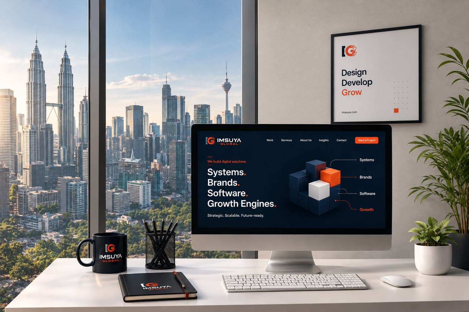 The Imsuya Global studio in Kuala Lumpur