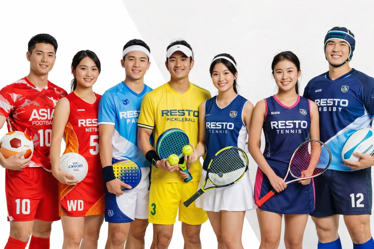 Resto Sports Hub merchandise designed by Imsuya Global