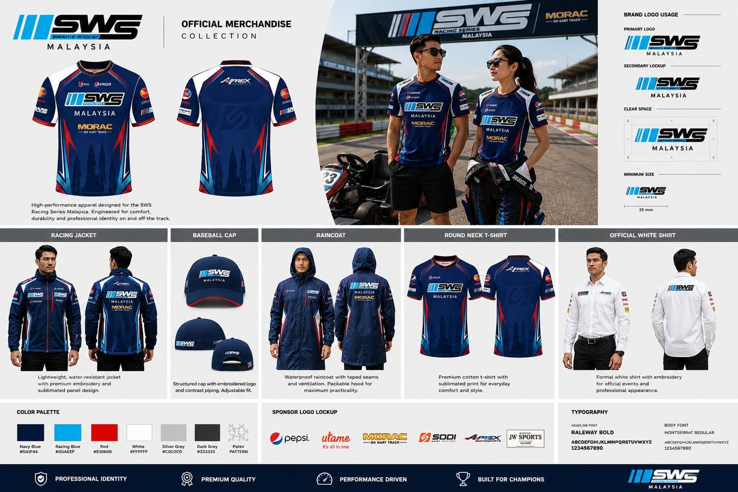 SWS Sprint Cup merchandise designed by Imsuya Global