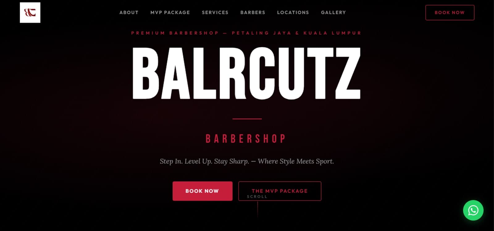 Balrcutz website by Imsuya Global