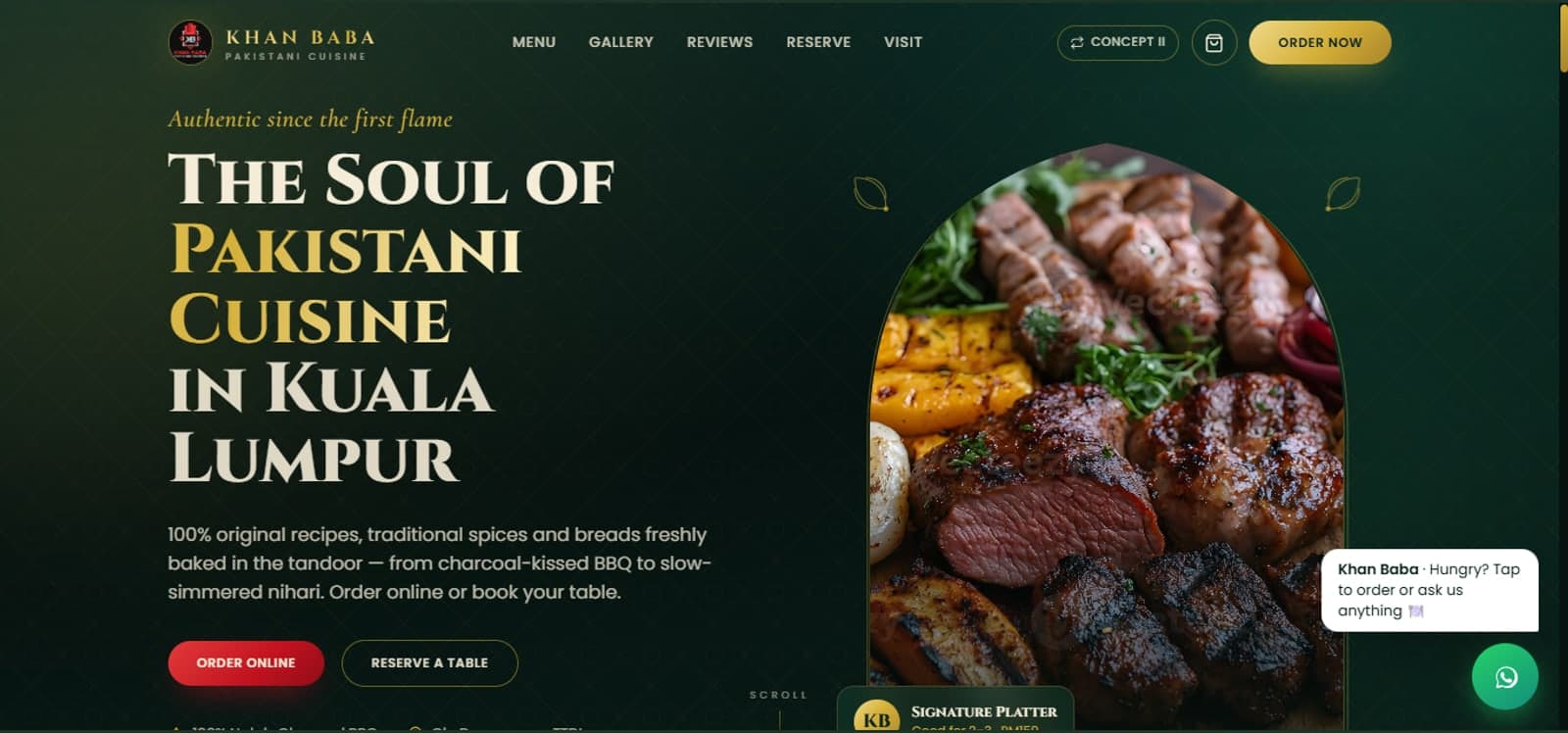 Khan Baba website by Imsuya Global