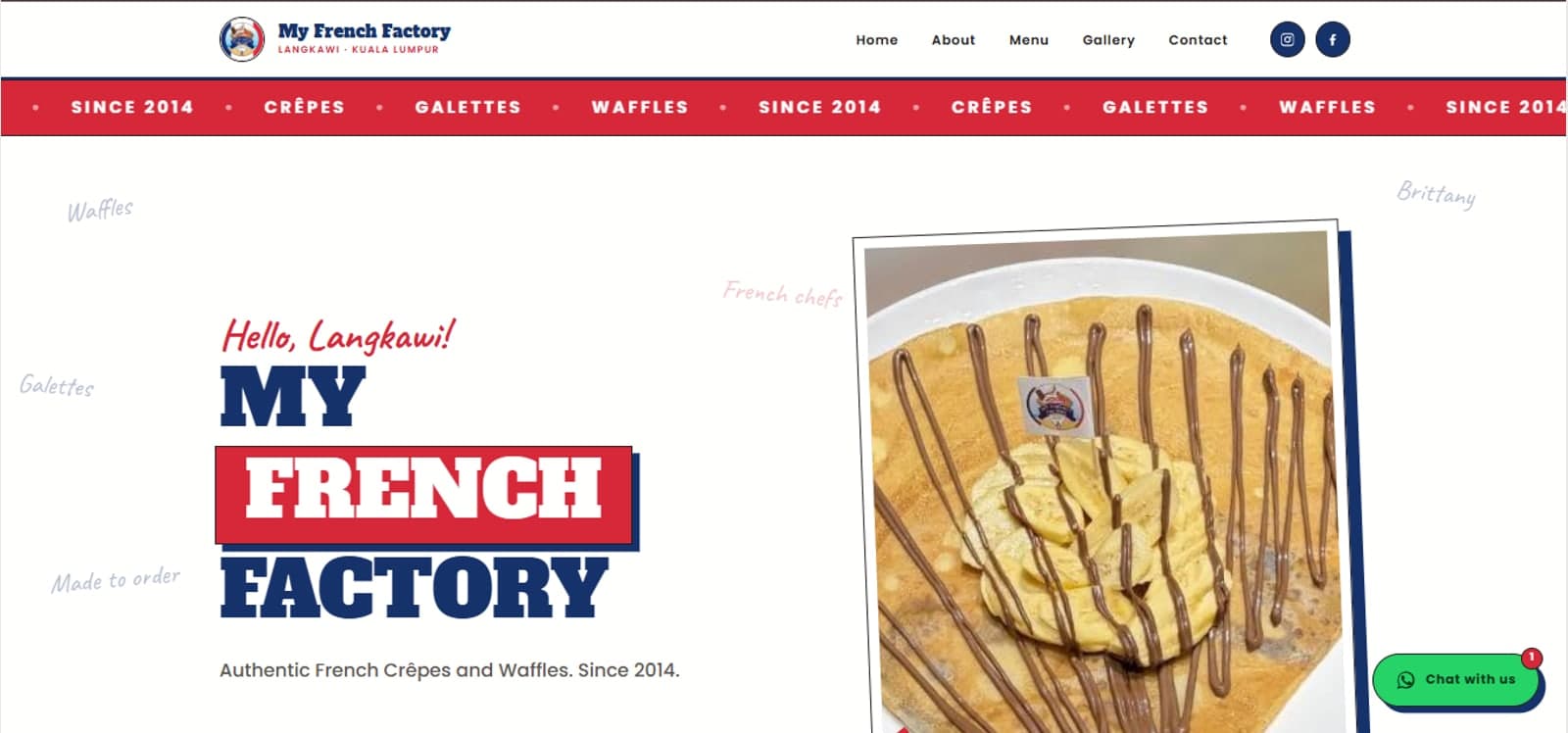 My French Factory website by Imsuya Global